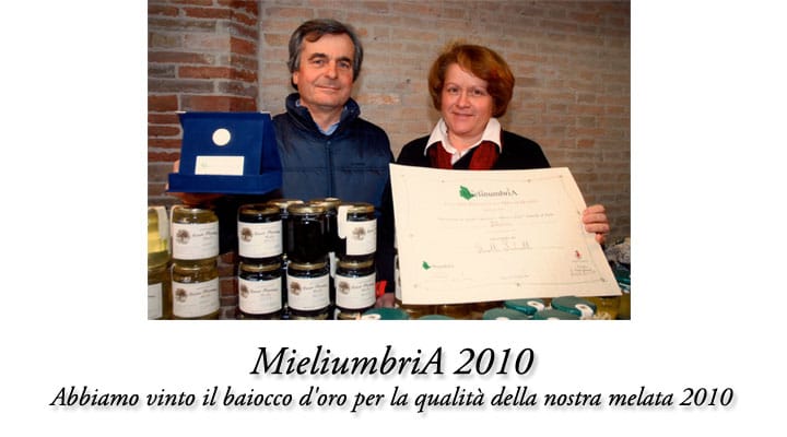 Mieliumbria 2010 - premio qualità melata